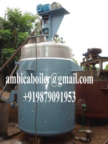 Jacketed Reaction Vessels Chemical Reaction Vessel